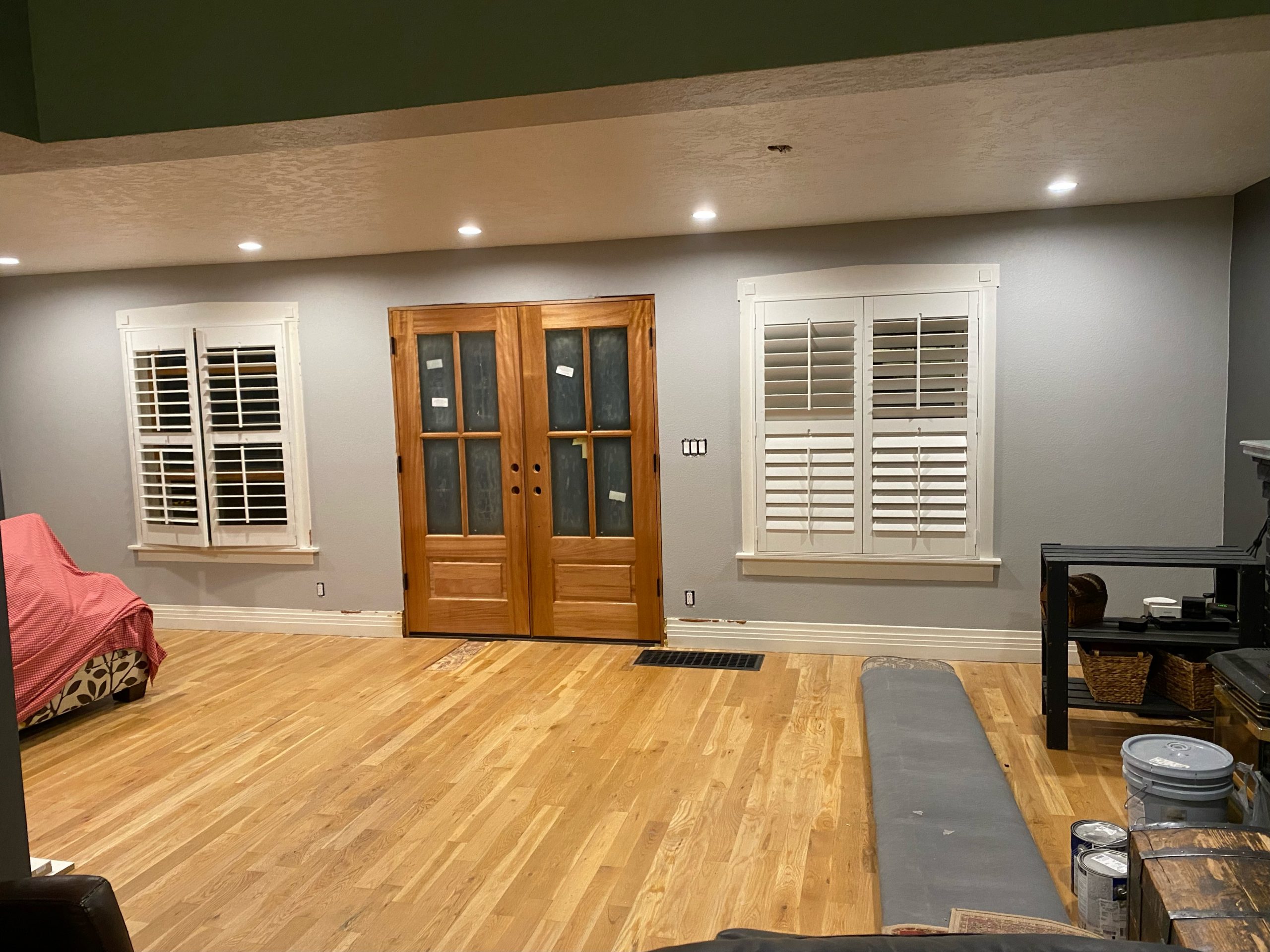 French door installation