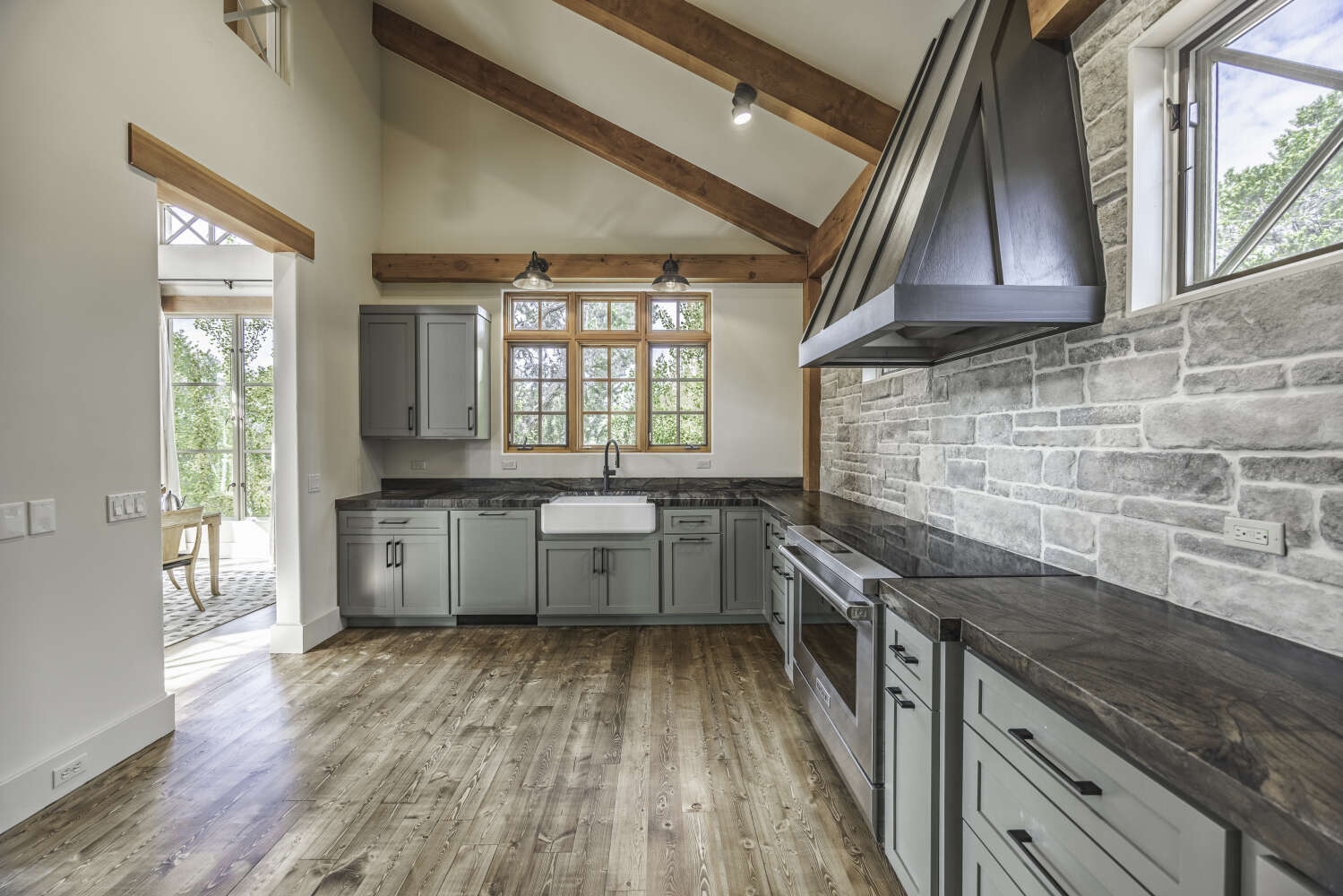 Timber Frame Kitchen